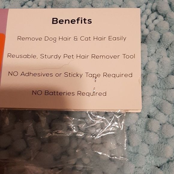 Nwt the Fur Fairy Pet Hair Roller and Glove. - Picture 3 of 4